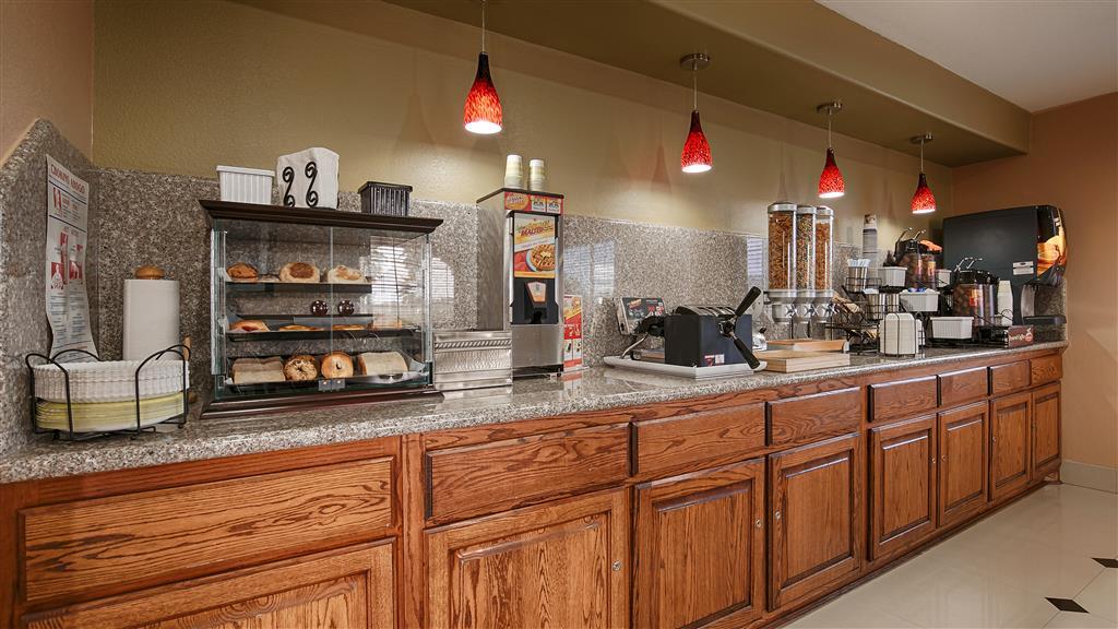 Americas Best Value Inn Sinton Restoran foto